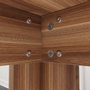 Hanah Home Mesa de Comedor Single 120 - Nogal